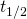 t_{1/2}