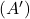 \left(A'\right)