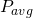 P_{avg}