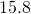 15.8