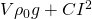 V\rho_0g+CI^2