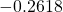 -0.2618