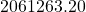 2061263.20