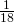 \frac{1}{18}