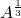 A^{\frac{1}{3}}