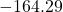 -164.29