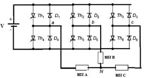 Read more about the article त्रि-प्रावस्था परिवर्तक (3-Phase Inverter)