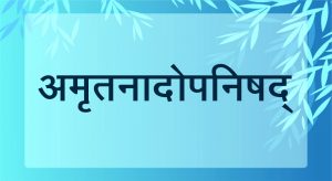 अमृतनादोपनिषद् (Amritanadopanishad)