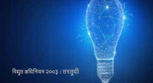 विद्युत अधिनियम २००३ : तरतुदी  (The Electricity Act 2003)