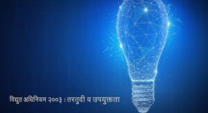विद्युत अधिनियम २००३ : तरतुदी व उपयुक्तता (The Electricity Act 2003)