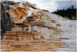 ट्रॅव्हर्टाइन (Travertine)