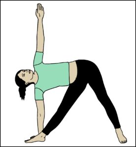 त्रिकोणासन (Trikonasana)