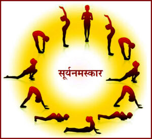 Read more about the article सूर्यनमस्कार (Surya namaskar)