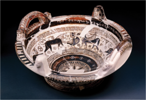 Read more about the article ग्रीक मृत्पात्र चित्रकला : वन्य बकरी शैली  (Greek Pottery Painting : Wild Goat Style)
