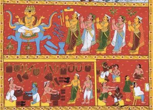 चेरियाल चित्रकला, तेलंगणा (Cheriyal Painting, Telangana)